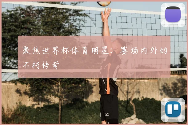 聚焦世界杯体育明星：赛场内外的不朽传奇