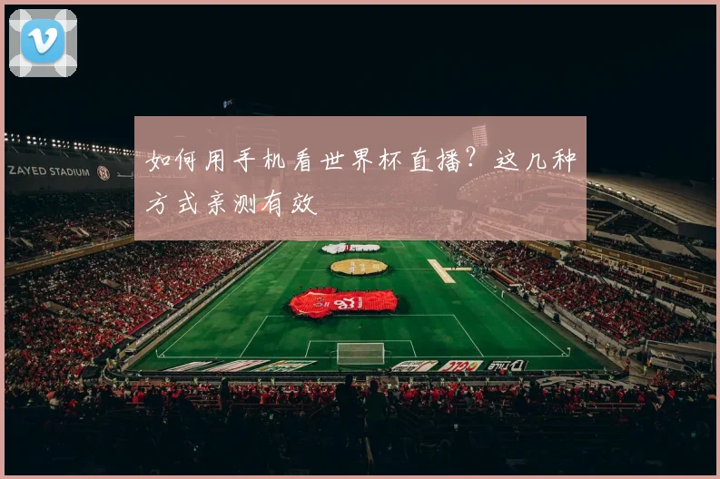 如何用手机看世界杯直播？这几种方式亲测有效